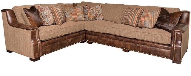 King Hickory Furniture - Sally Sectional (image for) King Hickory Furniture - Sally Sectional